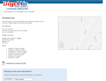 Tablet Screenshot of digelair.com